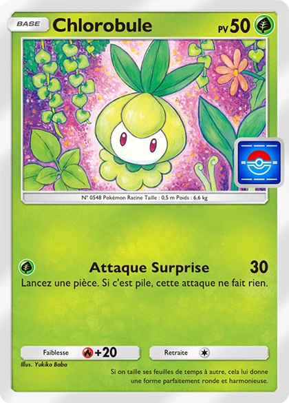 Carte Pokémon Chlorobule de l'extension Promo-B