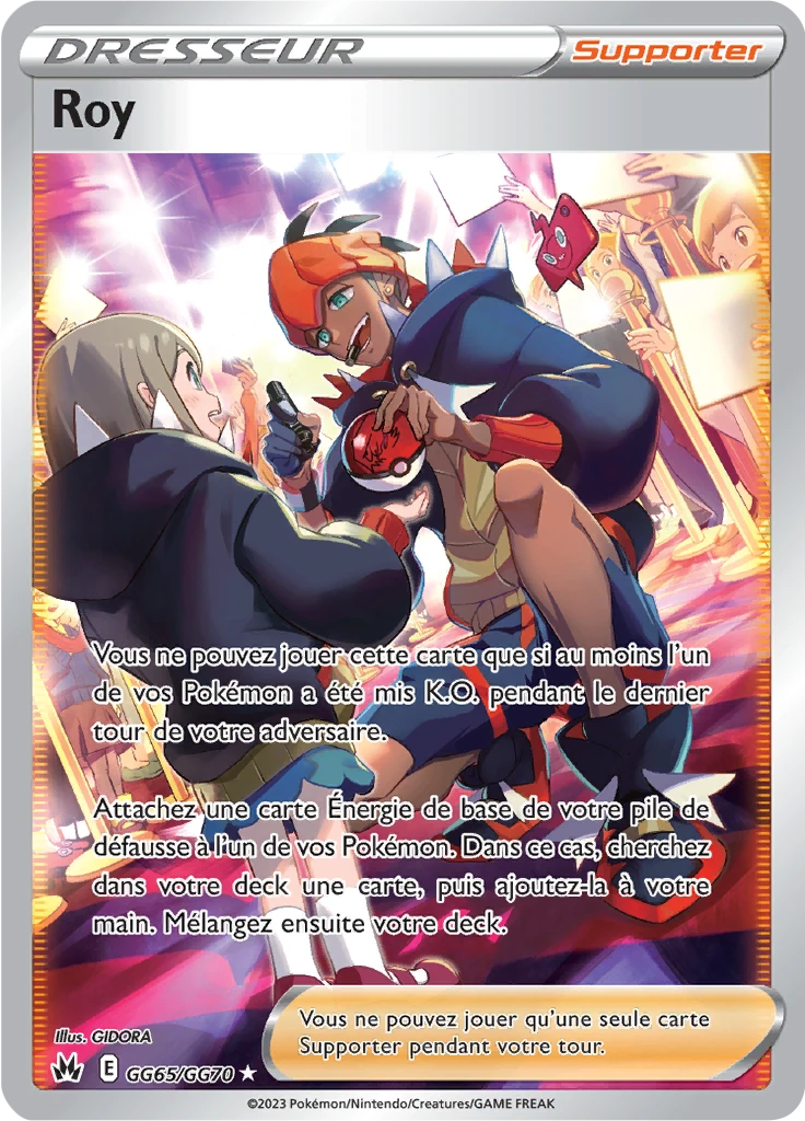 Carte Pokémon Roy de l'extension Zénith Suprême