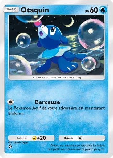 Carte Pokémon Otaquin de l'extension Gardiens Astraux
