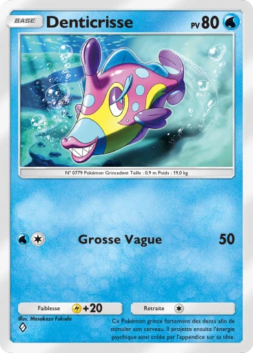 Carte Pokémon Denticrisse de l'extension Gardiens Astraux