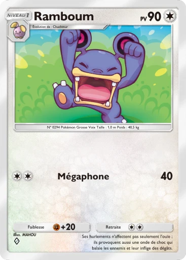 Carte Pokémon Ramboum de l'extension Méga-Ascension