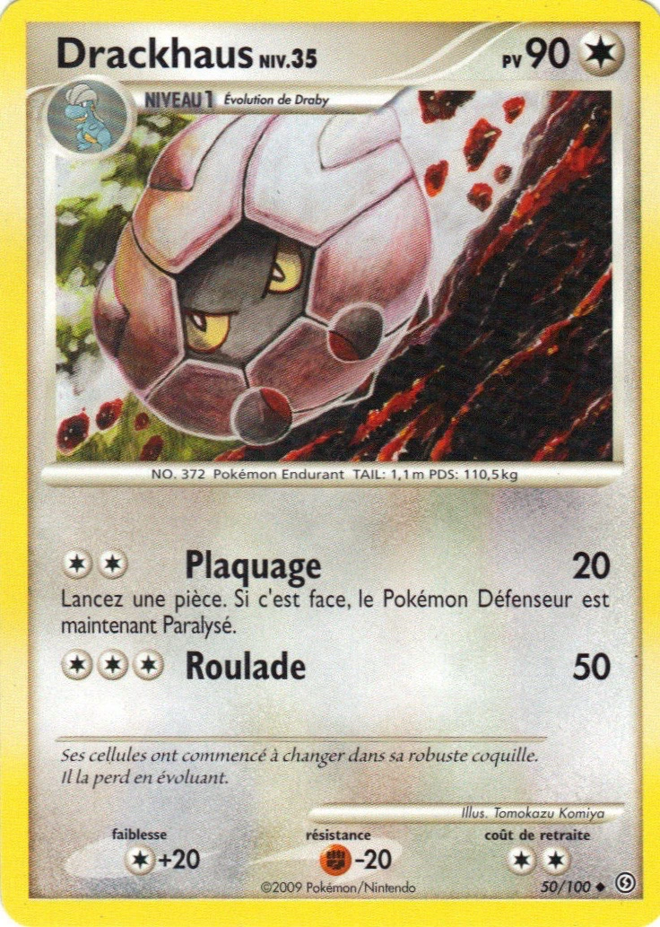 Carte Pokémon Drackhaus de l'extension Tempête