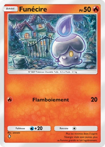 Carte Pokémon Funécire de l'extension Méga-Ascension