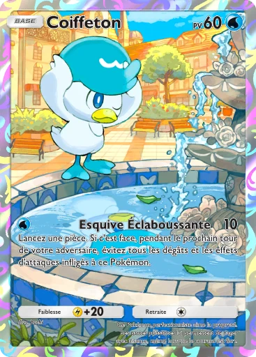 Carte Pokémon Coiffeton de l'extension Promo-B
