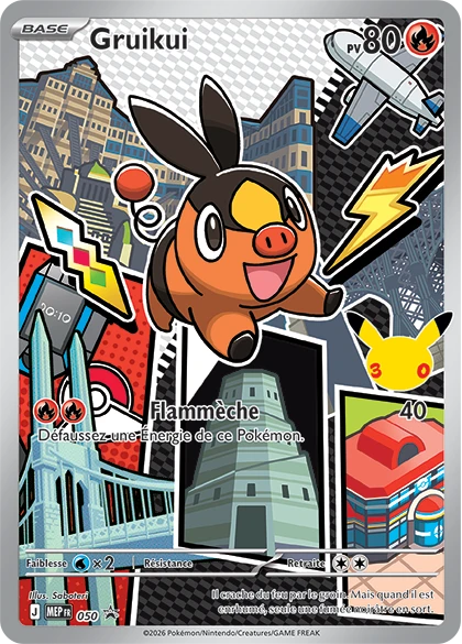 Carte Pokémon Gruikui de l'extension MEP Black Star Promos