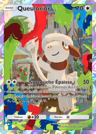 Carte Pokémon Queulorior de l'extension Sagesse entre Ciel et Mer