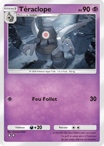 Carte Pokémon Téraclope de l'extension Méga-Ascension