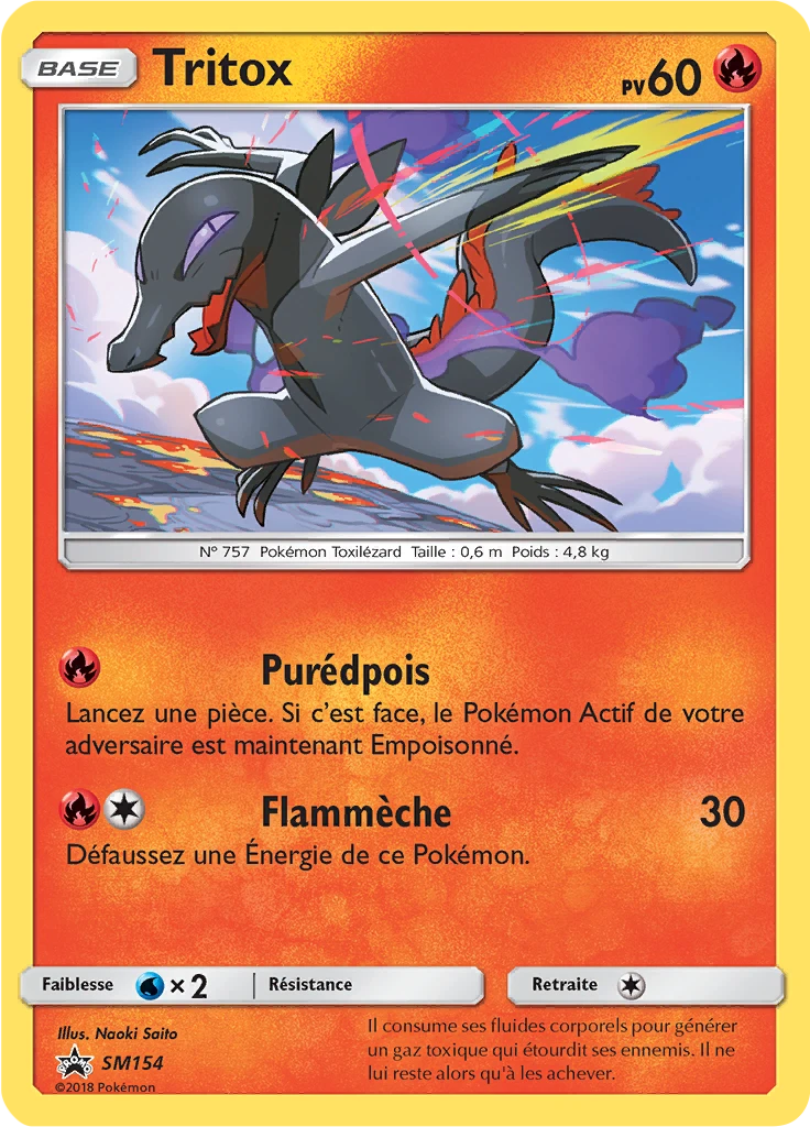 Carte Pokémon Tritox de l'extension Promo SM