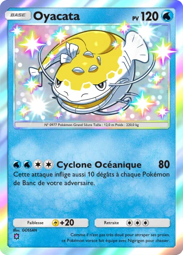 Carte Pokémon Oyacata de l'extension Réjouissances Rayonnantes