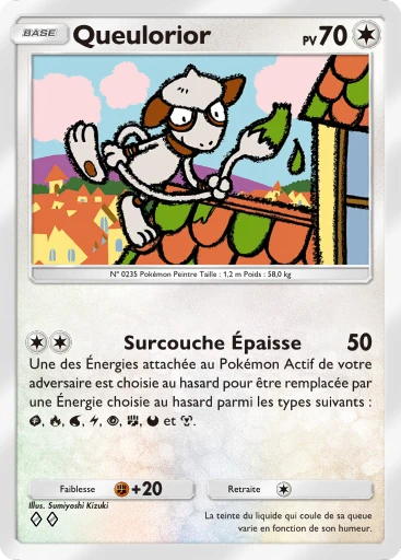Carte Pokémon Queulorior de l'extension Sagesse entre Ciel et Mer
