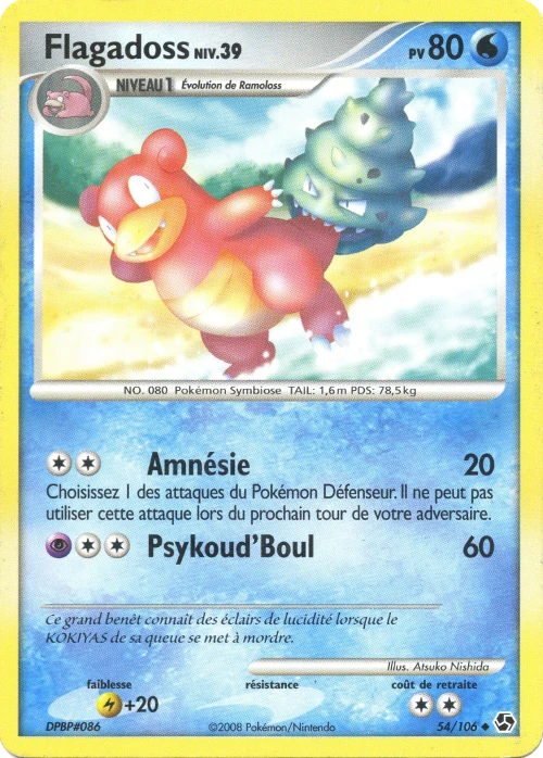 Carte Pokémon Flagadoss de l'extension Duels au Sommets