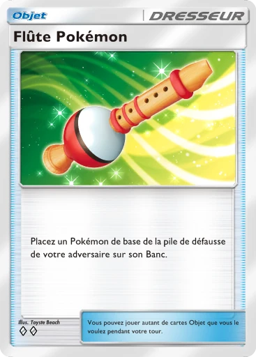 Carte Pokémon Flûte Pokémon de l'extension L'Île Fabuleuse