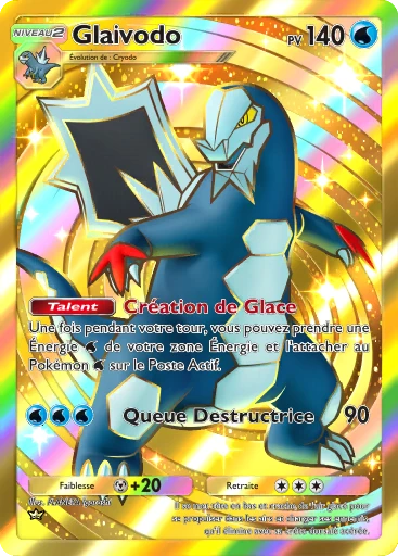 Carte Pokémon Glaivodo de l'extension Merveilles de Paldea