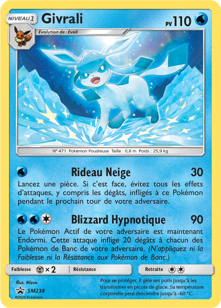 Carte Pokémon Givrali de l'extension Promo SM