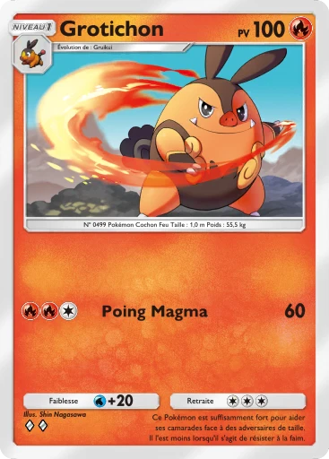 Carte Pokémon Grotichon de l'extension Aura Palpitante