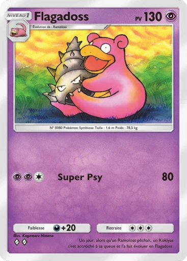 Carte Pokémon Flagadoss de l'extension Puissance Génétique