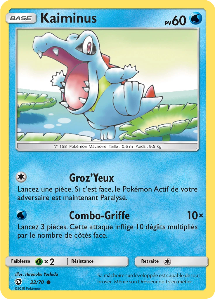 Carte Pokémon Kaiminus de l'extension Majesté Des Dragons