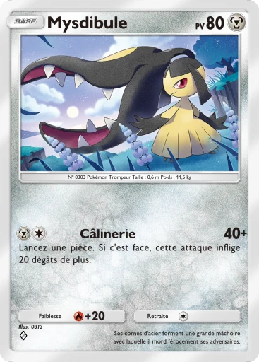 Carte Pokémon Mysdibule de l'extension Domination Céleste
