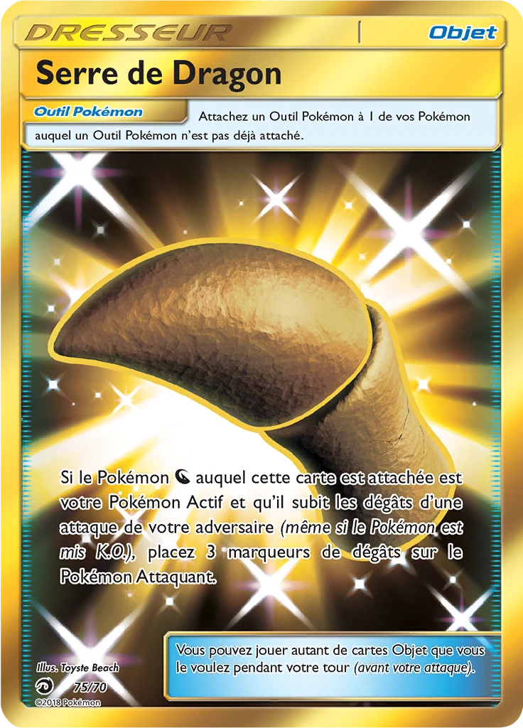 Carte Pokémon Serre de Dragon de l'extension Majesté Des Dragons