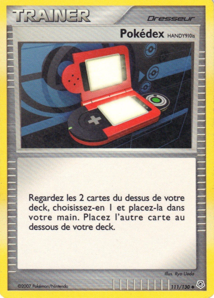 Carte Pokémon Pokédex HANDY910is de l'extension Diamant & Perle