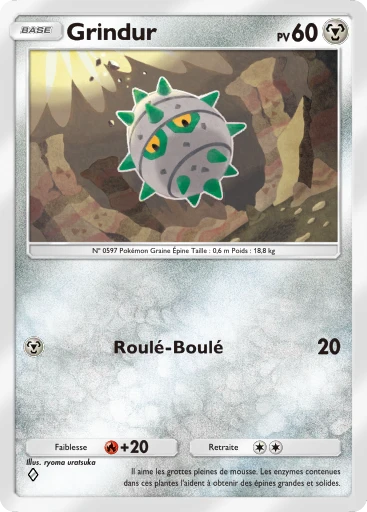 Carte Pokémon Grindur de l'extension Méga-Ascension
