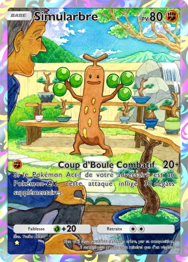 Carte Pokémon Simularbre de l'extension Lumière Triomphale