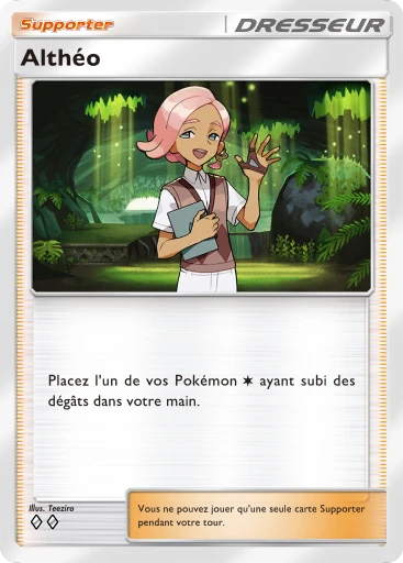 Carte Pokémon Althéo de l'extension Gardiens Astraux