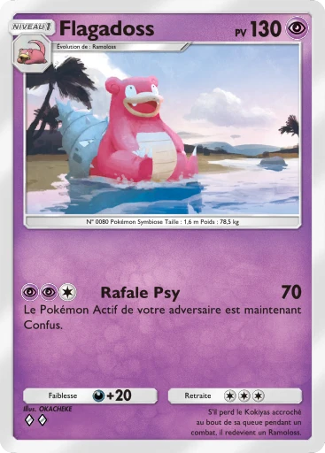 Carte Pokémon Flagadoss de l'extension Jours Heureux