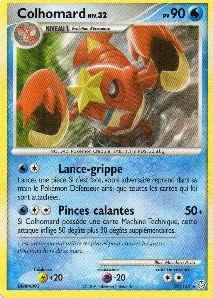 Carte Pokémon Colhomard de l'extension Éveil des Légendes