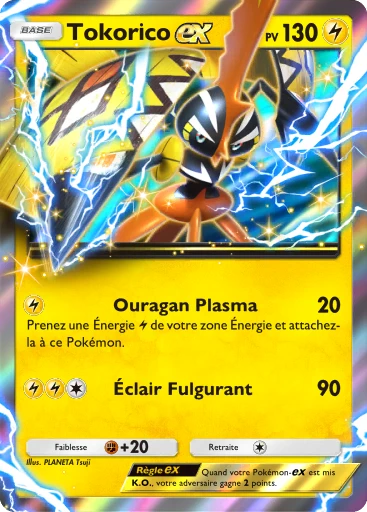 Carte Pokémon Tokorico-ex de l'extension Promo-A