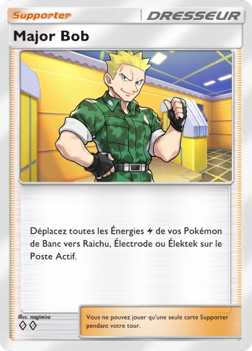 Carte Pokémon Major Bob de l'extension Puissance Génétique