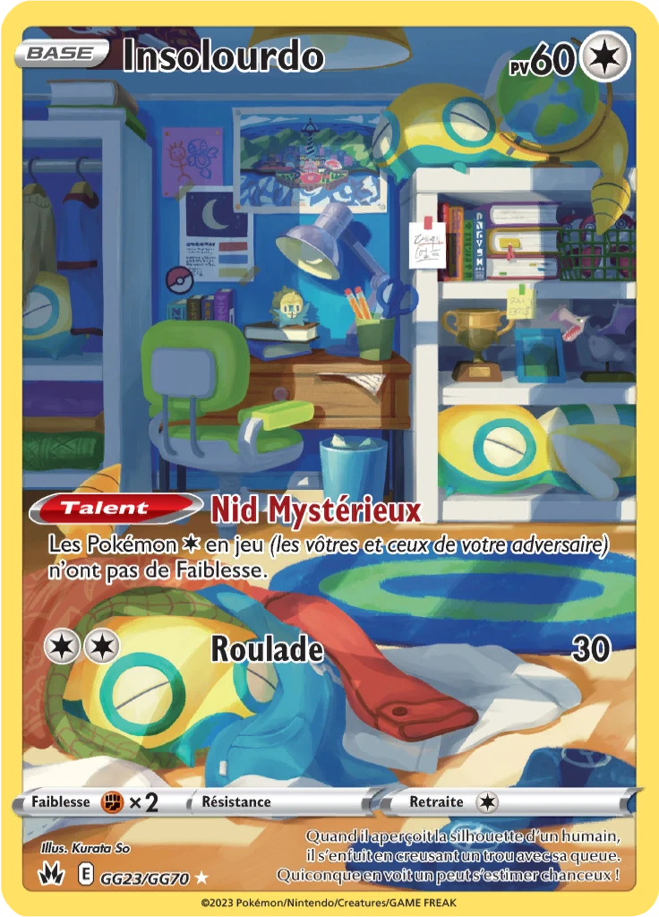 Carte Pokémon Insolourdo de l'extension Zénith Suprême