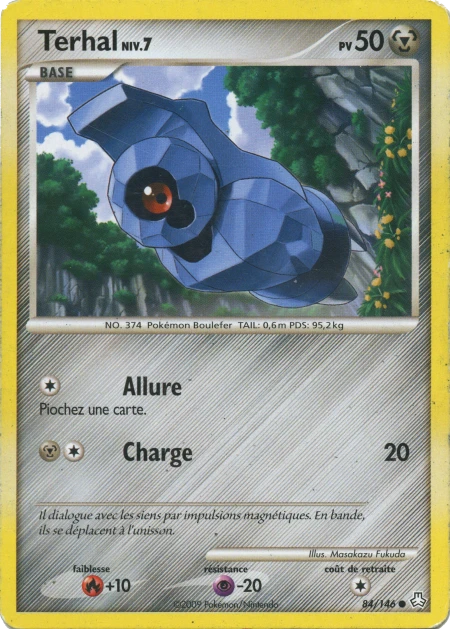 Carte Pokémon Terhal de l'extension Éveil des Légendes