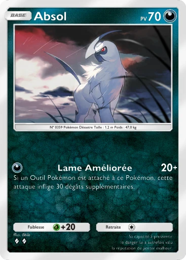 Carte Pokémon Absol de l'extension Domination Céleste