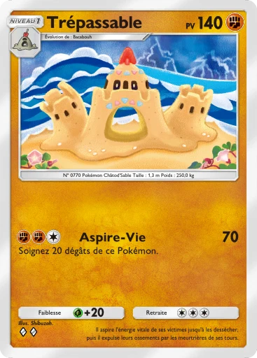 Carte Pokémon Trépassable de l'extension Méga-Ascension