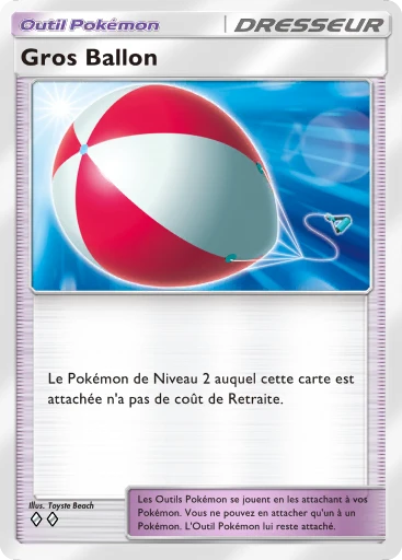 Carte Pokémon Gros Ballon de l'extension Merveilles de Paldea