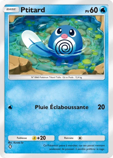 Carte Pokémon Ptitard de l'extension Aura Palpitante