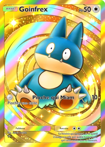 Carte Pokémon Goinfrex de l'extension Jours Heureux