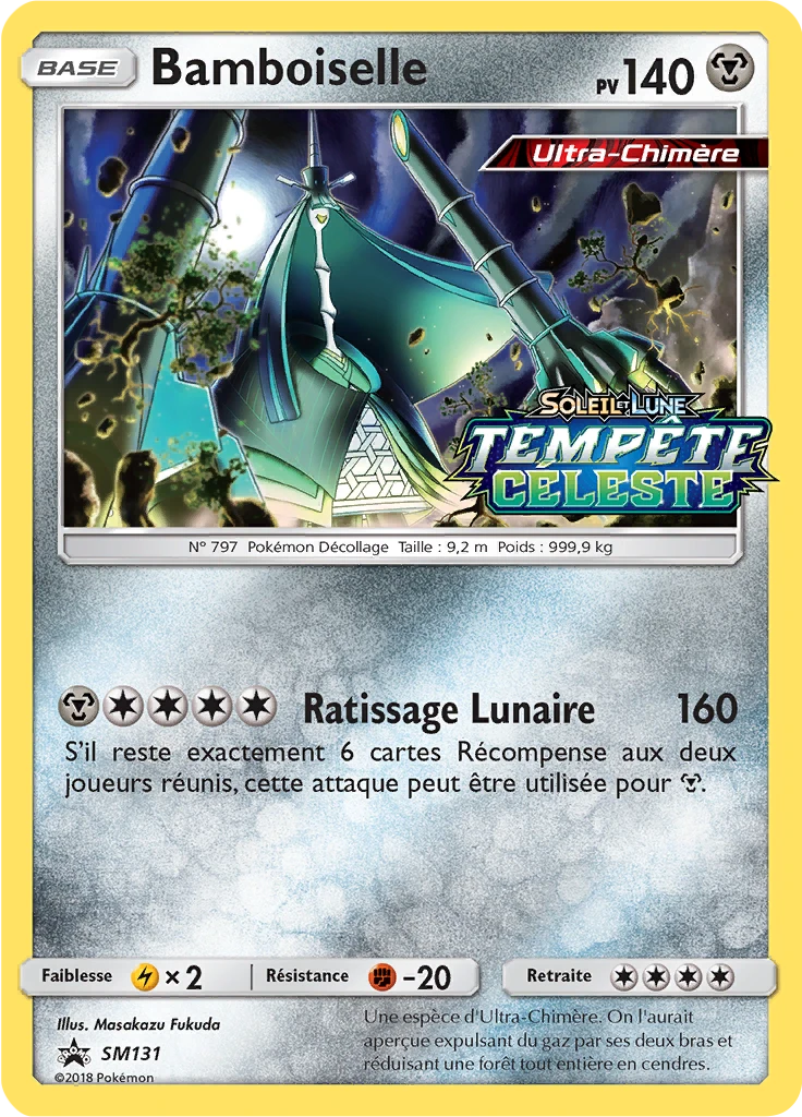 Carte Pokémon Bamboiselle de l'extension Promo SM