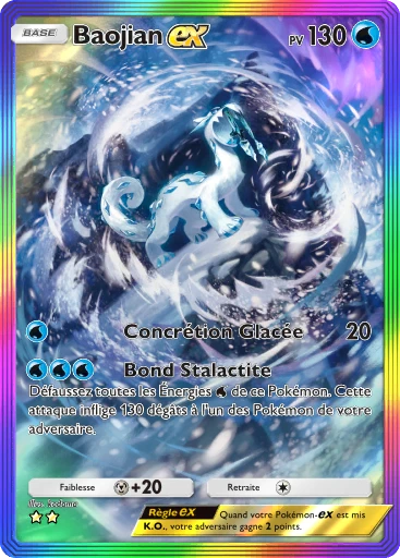 Carte Pokémon Baojian-ex de l'extension Merveilles de Paldea