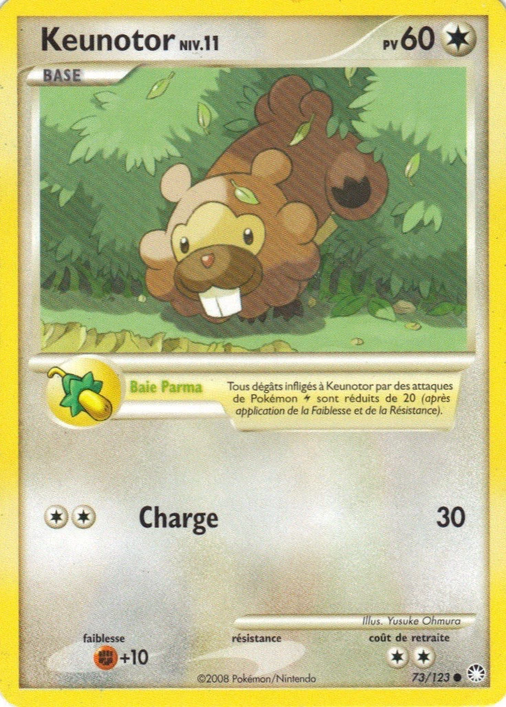 Carte Pokémon Keunotor de l'extension Trésors Mystérieux