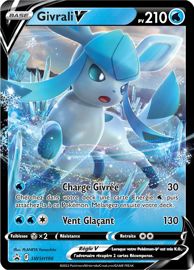 Carte Pokémon Givrali V de l'extension Promo SWSH