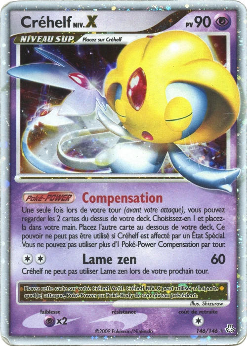 Carte Pokémon Créhelf de l'extension Éveil des Légendes