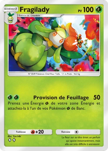 Carte Pokémon Fragilady de l'extension Puissance Génétique