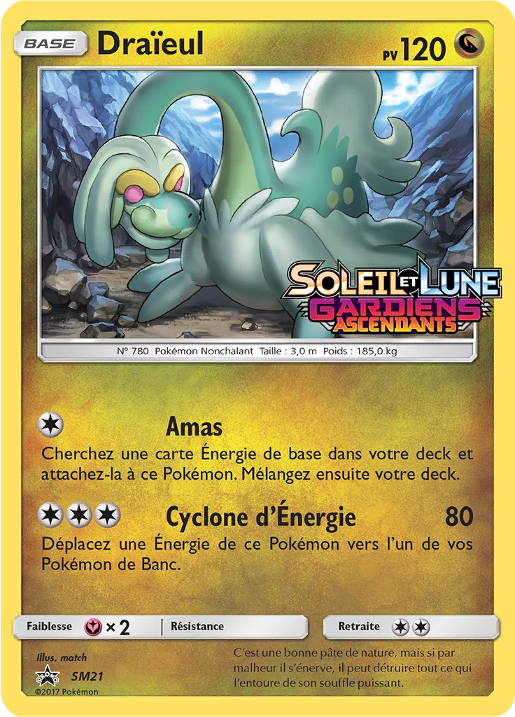 Carte Pokémon Draïeul de l'extension Promo SM