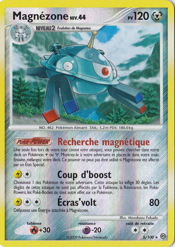 Carte Pokémon Magnézone de l'extension Tempête