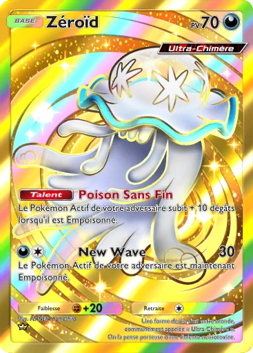 Carte Pokémon Zéroïd de l'extension Crise Interdimensionnelle