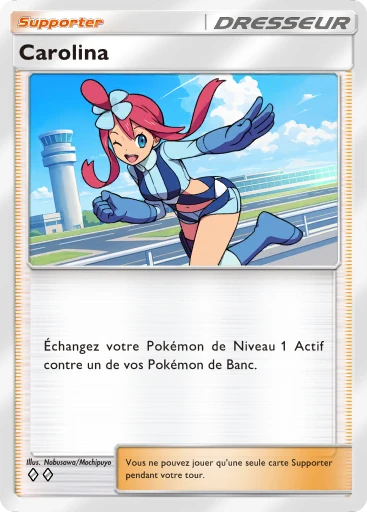Carte Pokémon Carolina de l'extension Domination Céleste