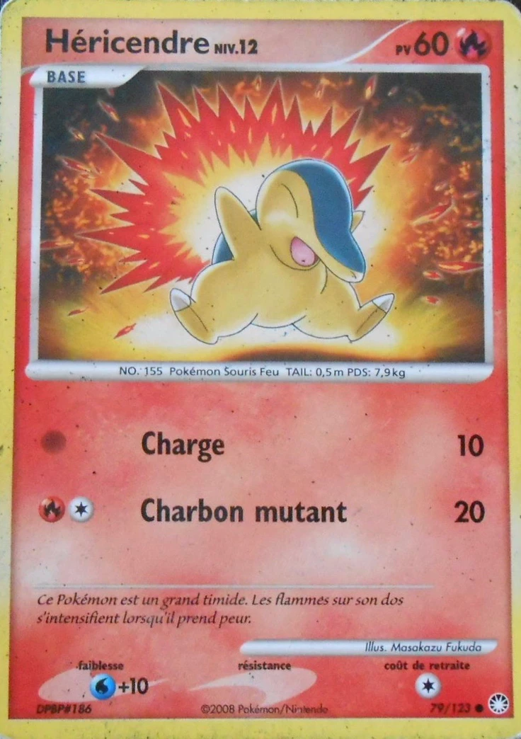 Carte Pokémon Héricendre de l'extension Trésors Mystérieux