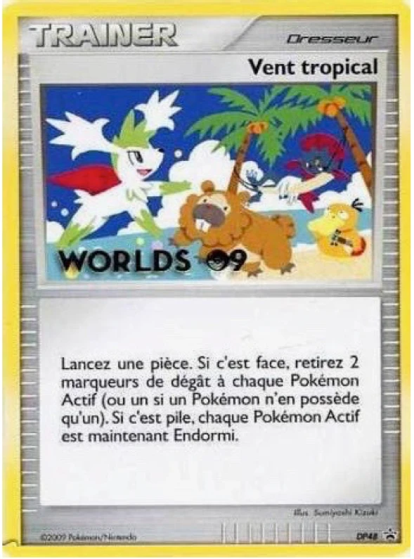 Carte Pokémon Vent tropical de l'extension Promo DP